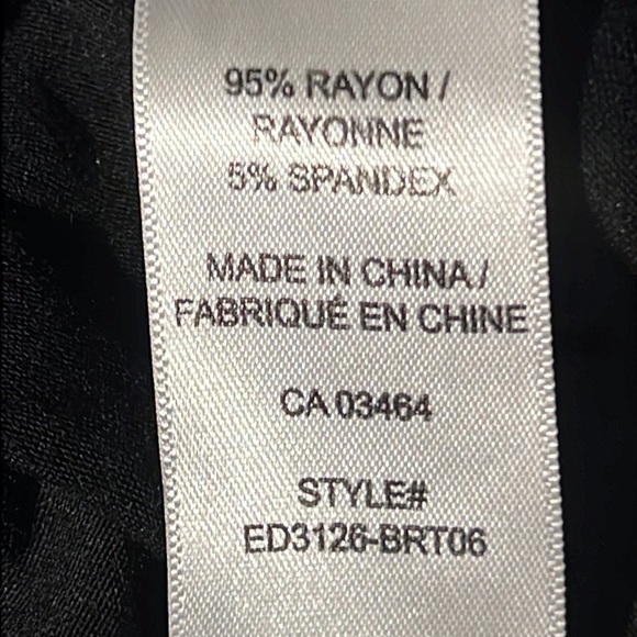 Sale Rickis Women’s Tank Top S Black Embroidered Lace Neckline - Picture 9 of 13